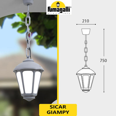 SICAR/GIAMPY GRIGIO OPALE E27