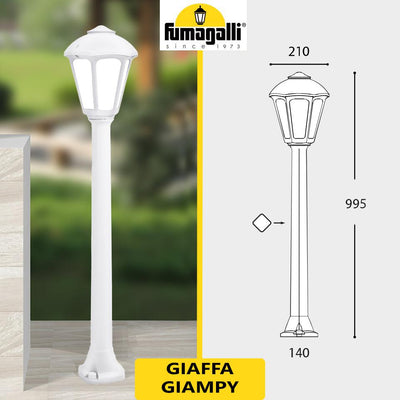 GIAFFA/GIAMPY BIANCO OPALE E27 8,5W CCT