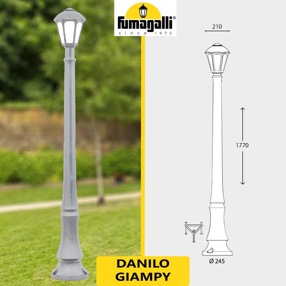 DANILO/GIAMPY GRIGIO OPALE E27 8,5W CCT