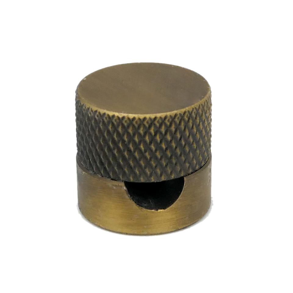 FISSACAVO PER TONDO METALLICO  OTTONE SATINATO