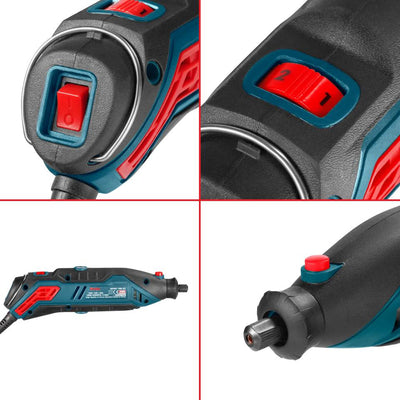 KIT UTENSILI ROTANTI (40 PEZZI) 130W-(2,3-3,2 MM)