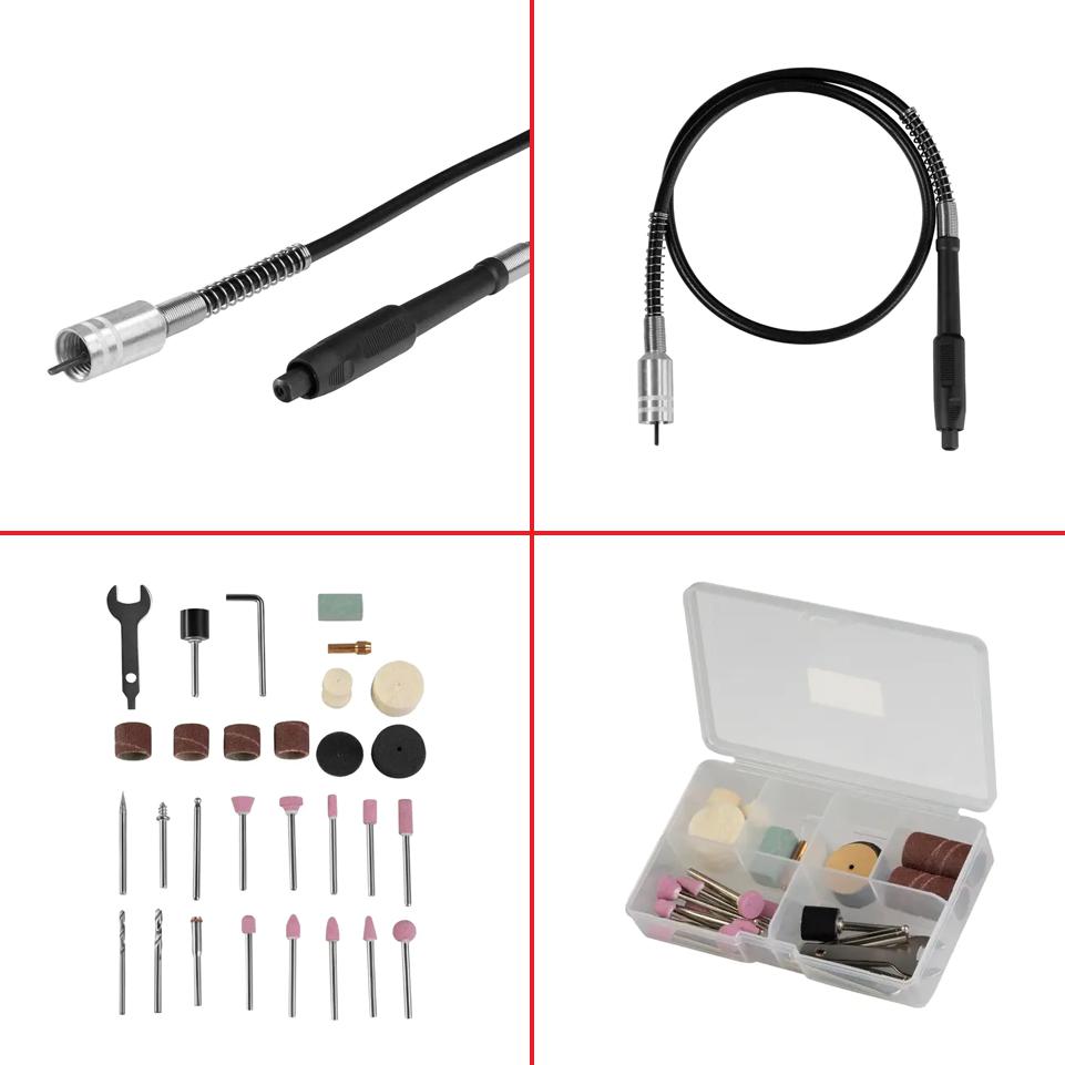 KIT UTENSILI ROTANTI (40 PEZZI) 130W-(2,3-3,2 MM)