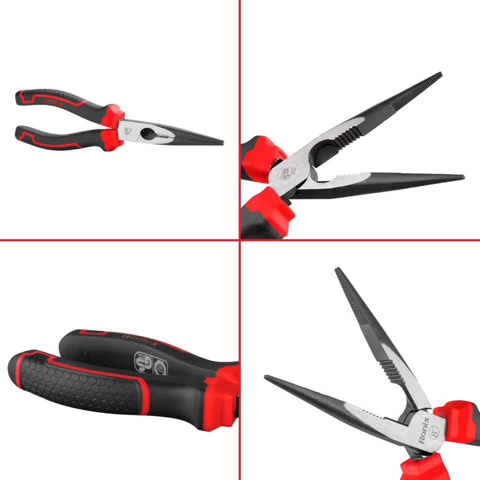 PINZA A BECCHI LUNGHI 150MM SERIE MAXI GRIP