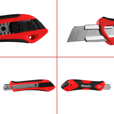 CUTTER/TAGLIERINO C/BLOCCO AUTOMATICO 167X18MM