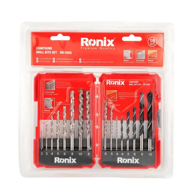 SET DI PUNTE PER TRAPANO COMPOSTO (16PEZZI)
