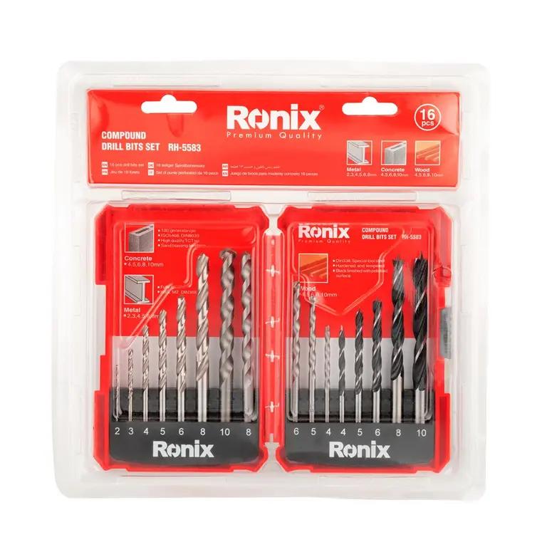 SET DI PUNTE PER TRAPANO COMPOSTO (16PEZZI)