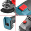 SMERIGLIATRICE ANGOLARE BRUSHLESS 20V 115MM CON 2 BATT.4AH