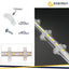 KIT MONTAGGIO PVC PER STRIPS