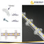 KIT MONTAGGIO PVC PER STRIPS