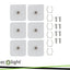 CORDA LED RGB 3MT CON TELECOMANDO 5V USB KIT PER TV
