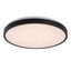 ALENZO,IND.CEIL. 36W, BLACK, APP, ROUND