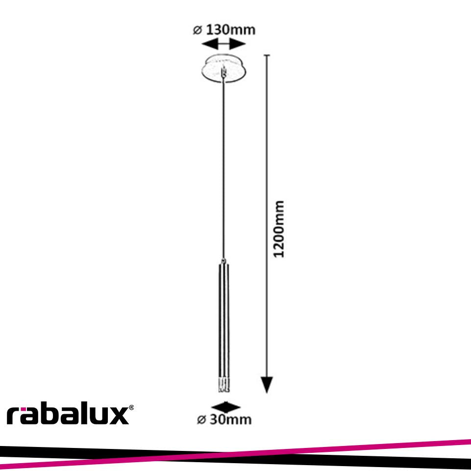 RAMIRA,IND.PEND. G9 1XMAX5W, D3CM, GOLD