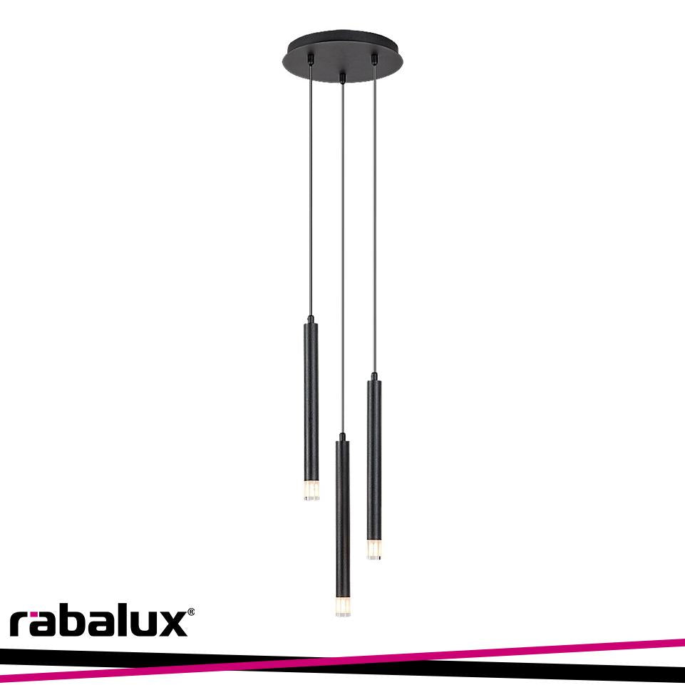 RAMIRA,IND.PEND.G9 3XMAX5W, D25CM, BLACK