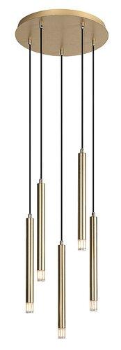 RAMIRA,IND.PEND. G9 5XMAX5W, D36CM, GOLD
