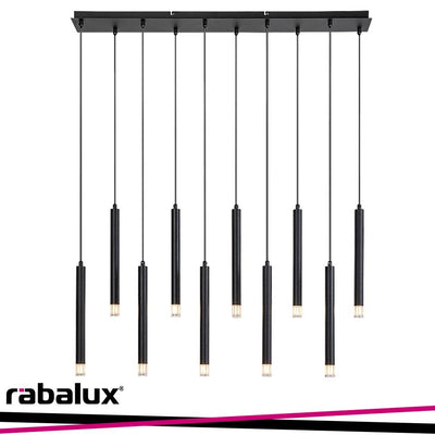 RAMIRA,IND.PEND.G9 10XMAX5W, L96CM,BLACK