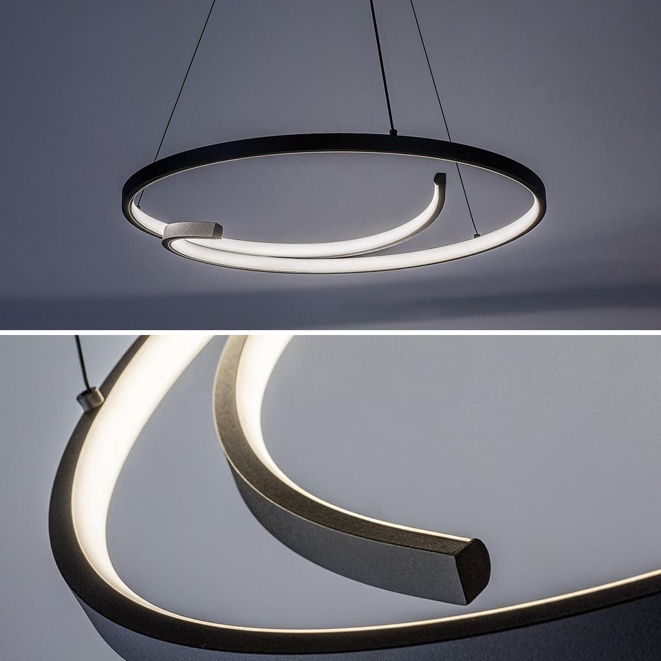 NILOO,IND.PEND. LED40W, D55CM, 4000K H120CM