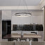 NILOO,IND.PEND. LED40W, D55CM, 4000K H120CM