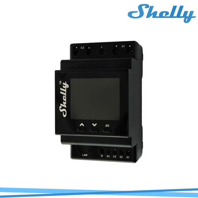 SHELLY PRO DUAL COVER PM CONTROLLER TAPPARELLE 4CH DA 16A