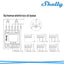 SHELLY PRO DUAL COVER PM CONTROLLER TAPPARELLE 4CH DA 16A