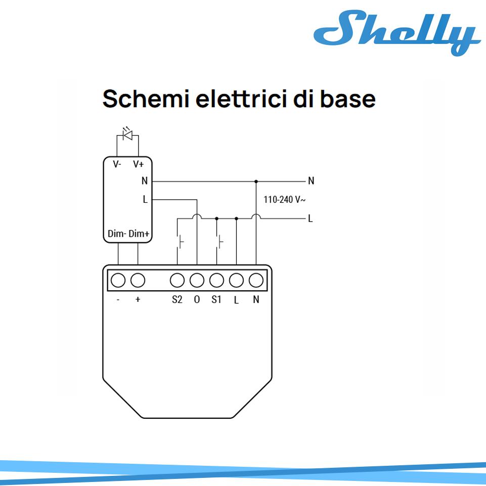 SHELLY DIMMER 0/1-10V PM GEN3