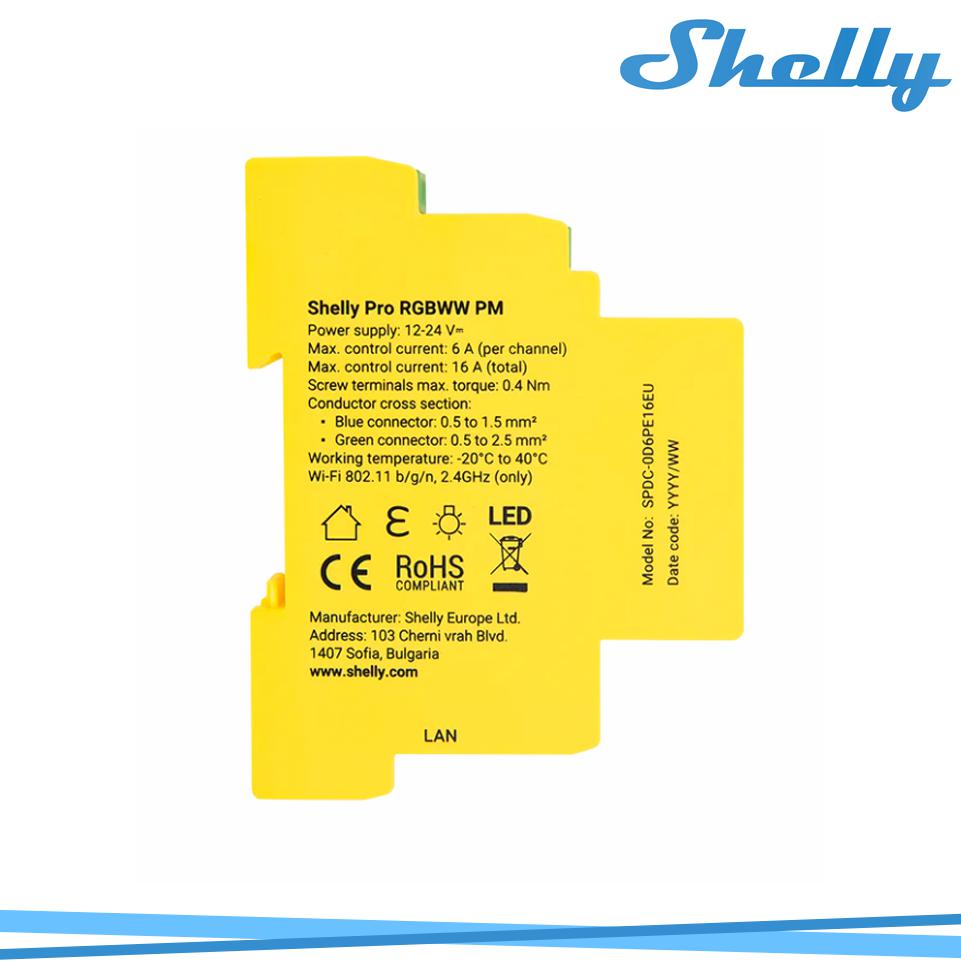 SHELLY PRO RGBWW PM