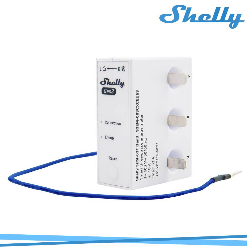 SHELLY 3EM-63T GEN3