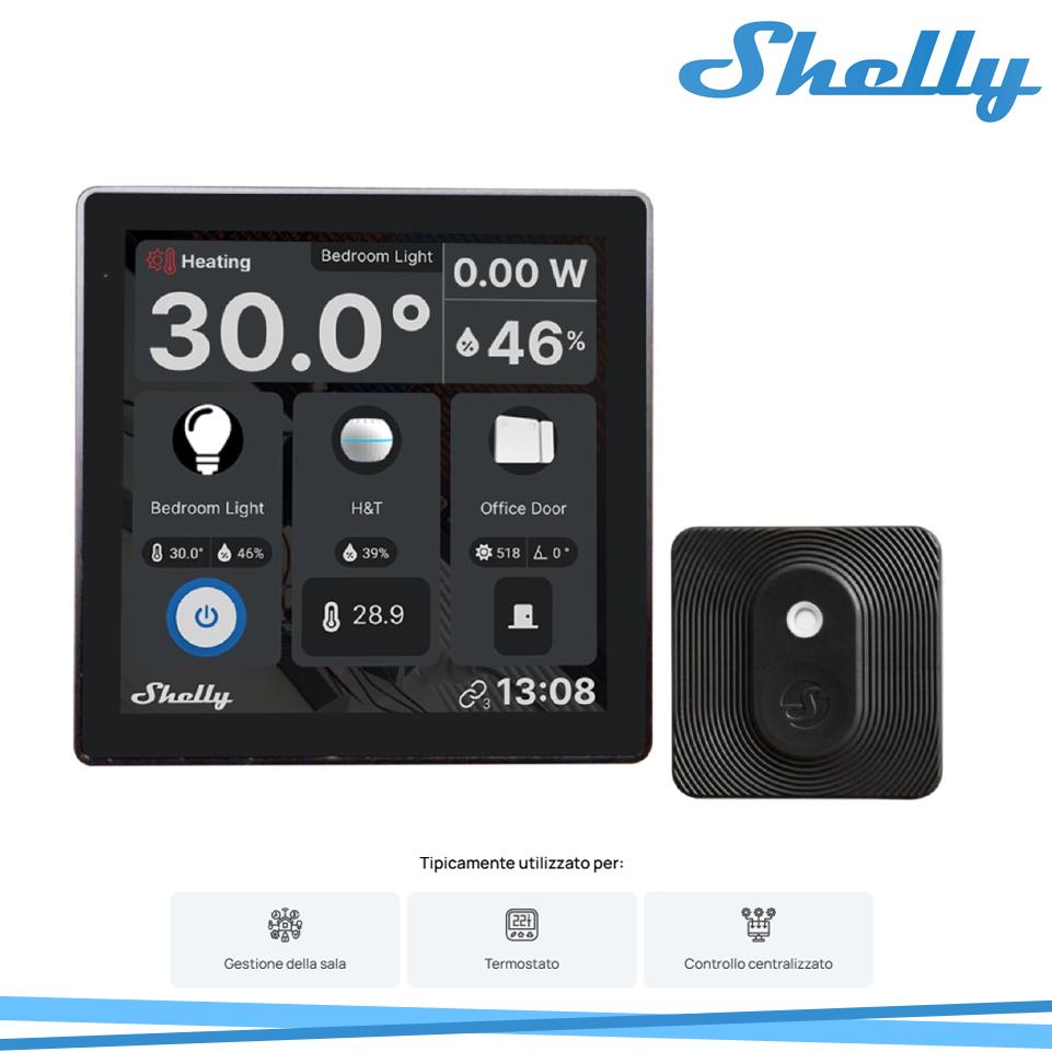 SHELLY WALL DISPLAY BLACK + BLU H&T BLACK