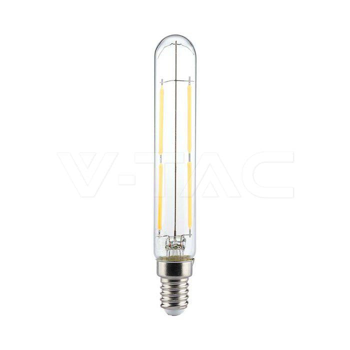 4W LED T20 LED LAMPADINA A FILAMENTO VETRO TRASPARENTES 4000K E14