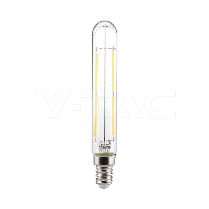 4W LED T20 LED LAMPADINA A FILAMENTO VETRO TRASPARENTES 4000K E14