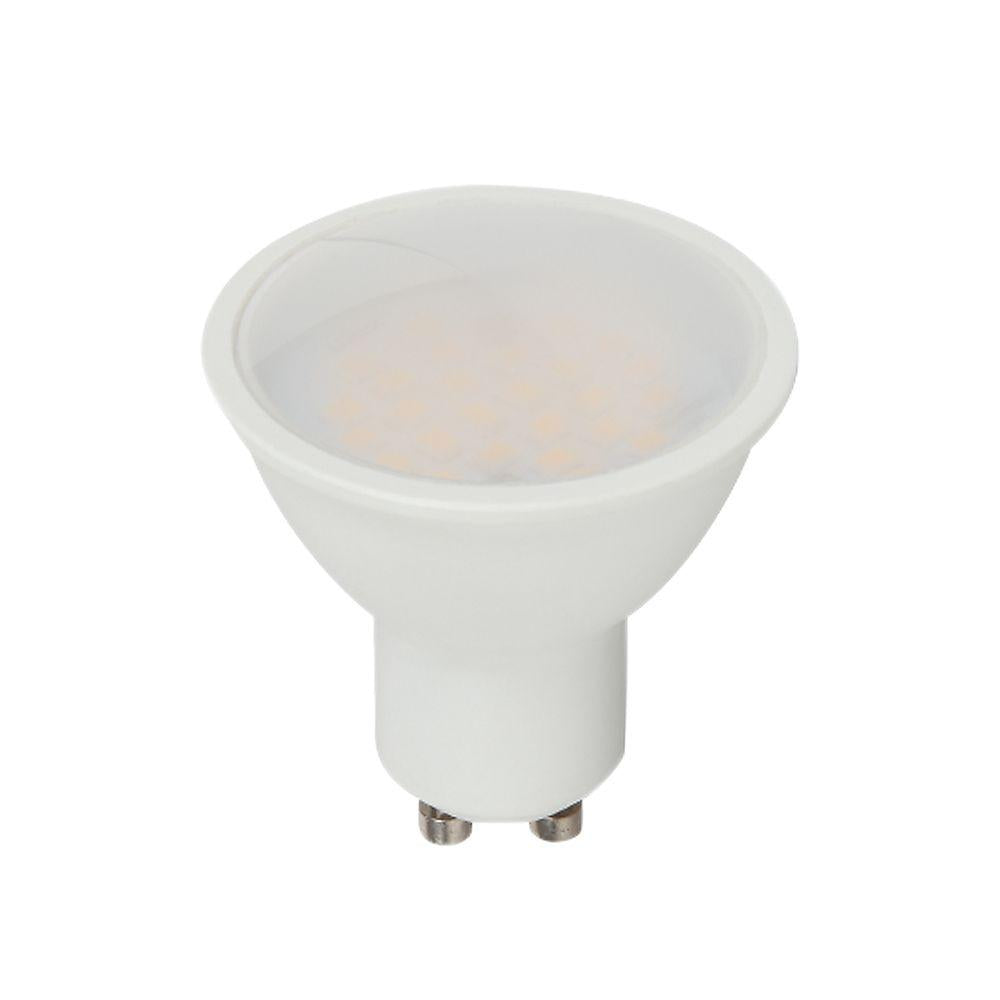 LED FARETTO 2.9W GU10 SMD BIANCO PLASTICA MILKY COVER 4000K