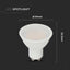 LED FARETTO 2.9W GU10 SMD BIANCO PLASTICA MILKY COVER 4000K