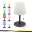 IDEINA RGB LAMPADA DA TAVOLO RICARICABILE IP44 C/TE 1W 90LM