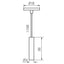 LAMPADA A SOSPENSIONE PHLOX C GU10 W - KANLUX