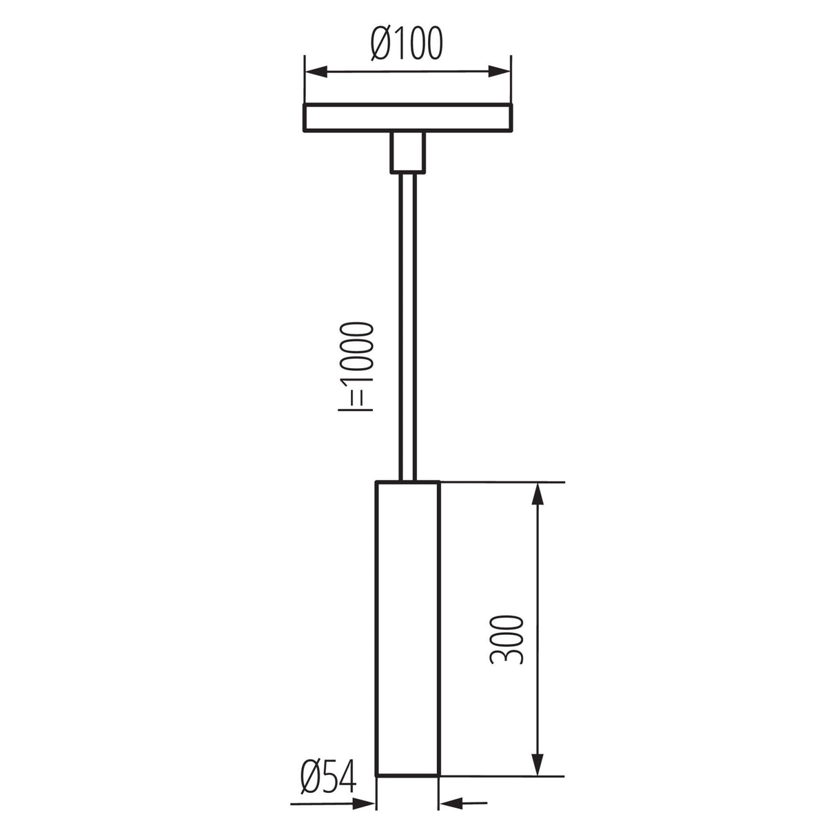LAMPADA A SOSPENSIONE PHLOX C GU10 W - KANLUX