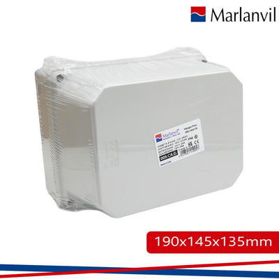 CASSETTA STAGNA IP66 190X145X 135 COP. GRIGIO