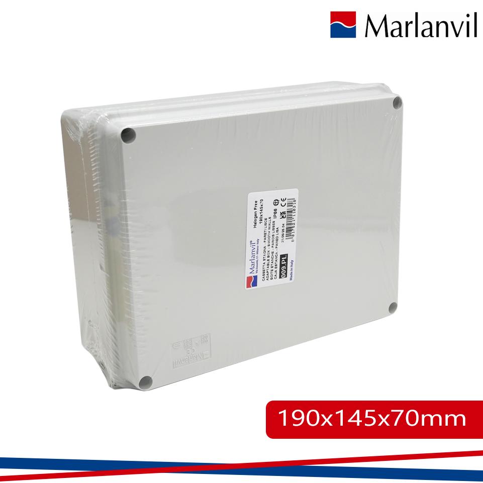 CASSETTA STAGNA IP66 190X145X70 PARETI LISCE