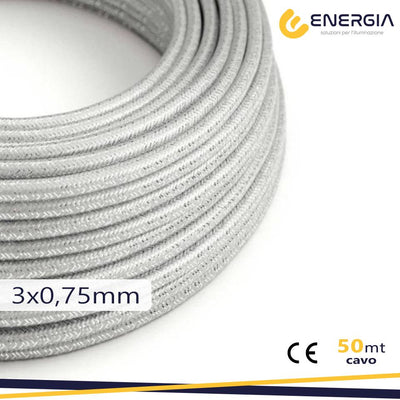 CAVO SETA ALLUMINIO 3X0,75MM