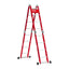 SCALA 4X4 GRADINI  IN ALLUMINIO ALT.MAX 4,7MT