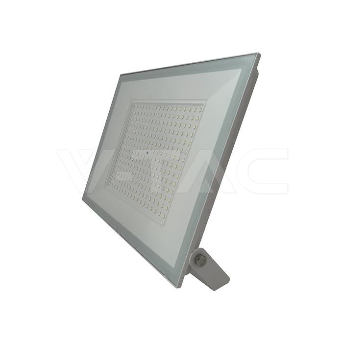200W LED PROIETTORE 6500K CORPO BIANCO