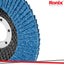 DISCO LAMELLARE IN ZIRCONIO 115MM GRANA 60 T 27