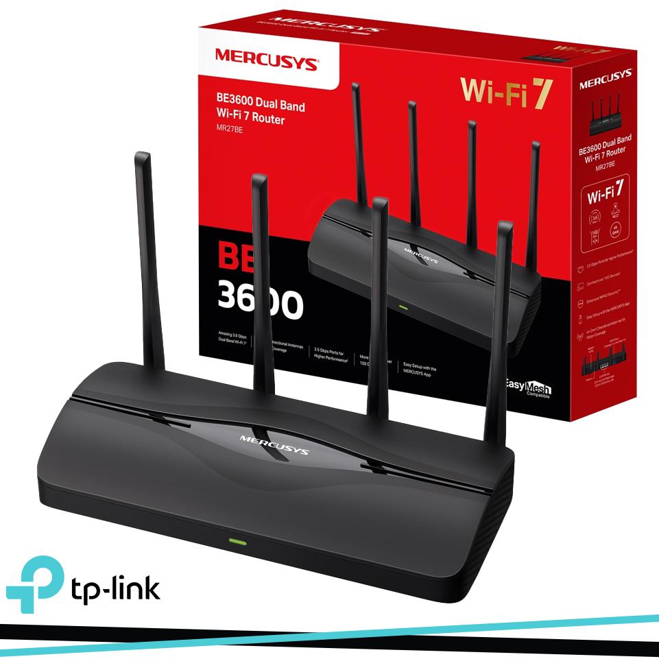 BE3600 DUAL-BAND WI-FI 7 ROUTER
