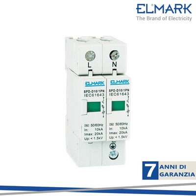 SCARICATORE DI SOVRATENSIONE SPD-D5/1PN 5KA