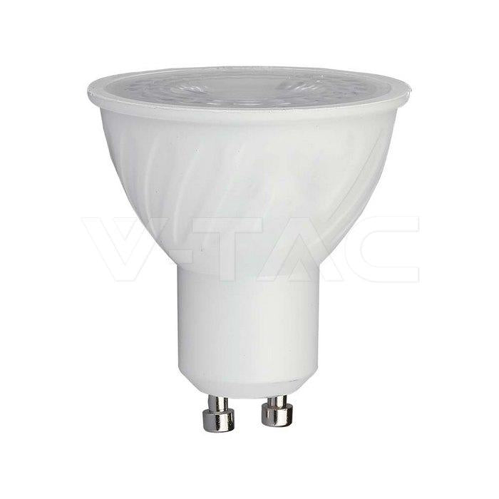 LED FARETTO CREE CHIP 6W GU10 PLASTICA DIMMERABILE 110   3000K