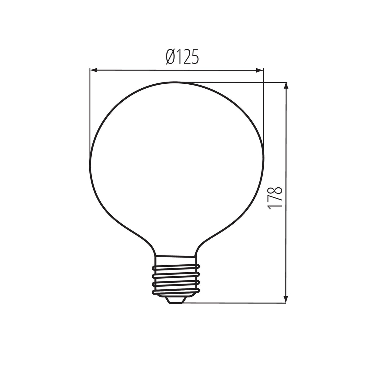 LAMPADINA LED XLED G125C 10,5W-NW - KANLUX