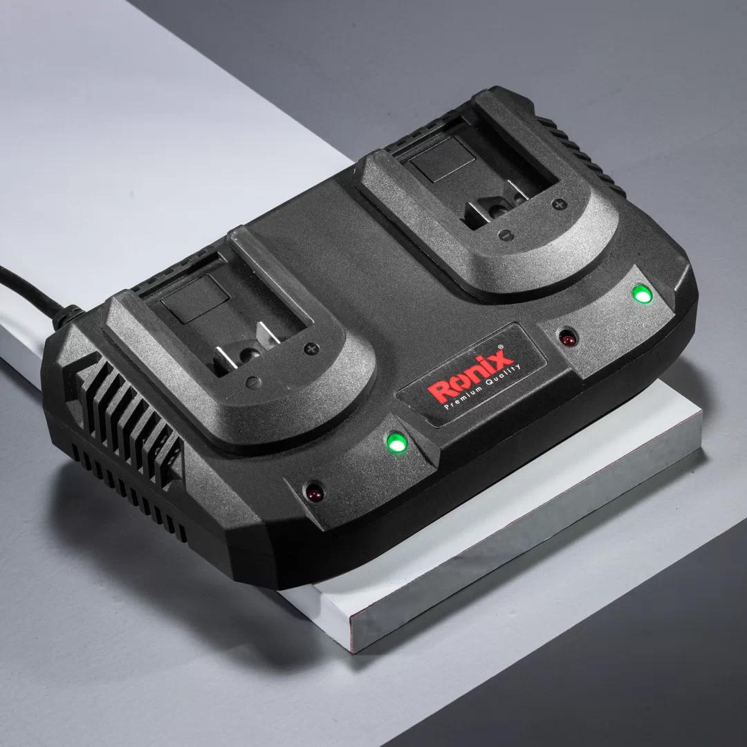 CARICABATTERIE RAPIDO BRUSHLESS DA 20V 2X2,2A SERIE 89
