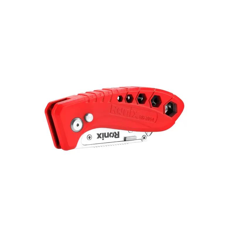 CUTTER-FOLDA RETRATTILE TRAPEZOIDALE