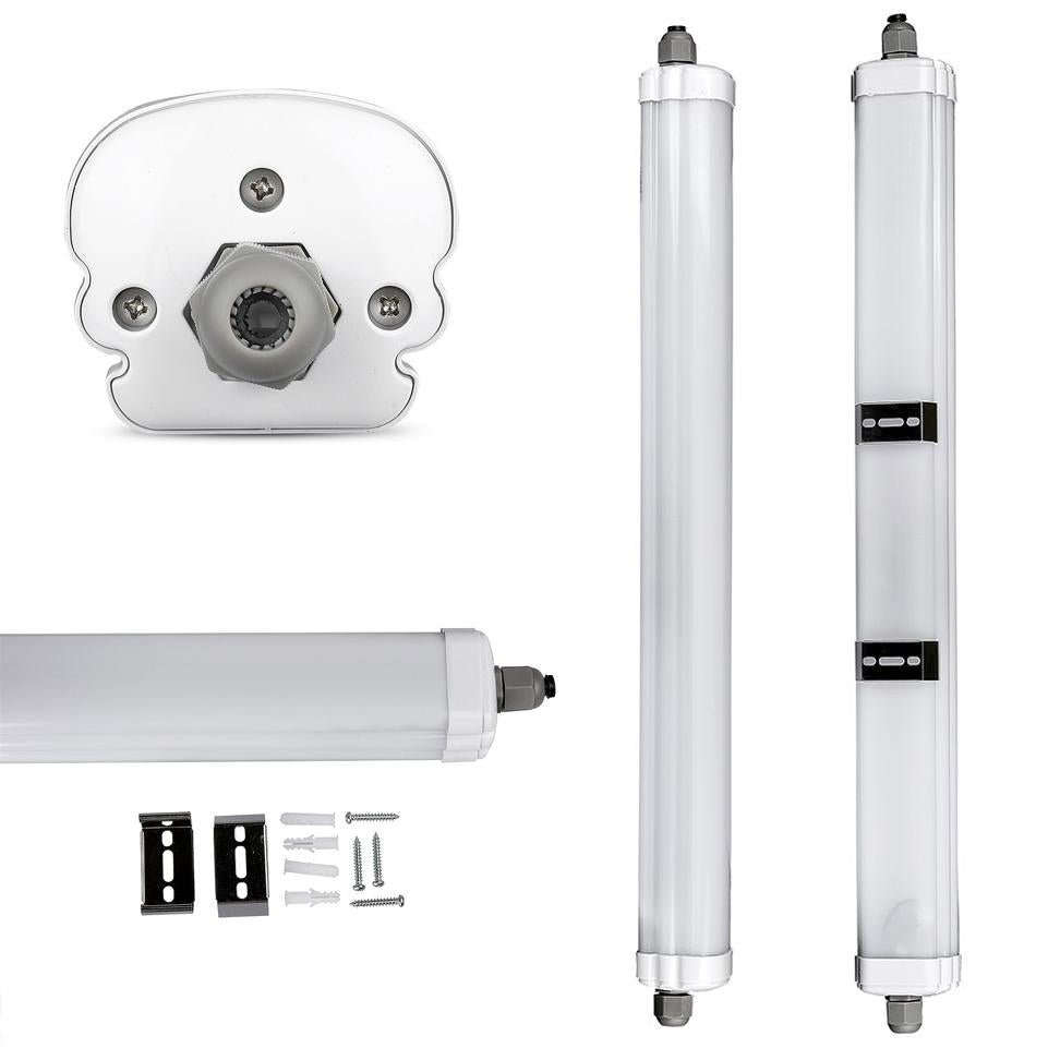 PLAFONIERA LED IMPERMEABILE G-SERIES CREE CHIP 150CM 48W 6500K