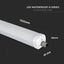 PLAFONIERA LED IMPERMEABILE G-SERIES CREE CHIP 150CM 48W 4000K