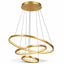 BELIZAIND PEND LED 90W 3 ROUND GOLD