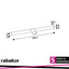 ZAIN,INDWALL, LED6W, L40CM, IP44